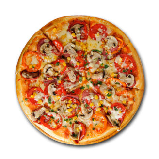 1 Large Pizza, 6pcs Wings & 1 Pop